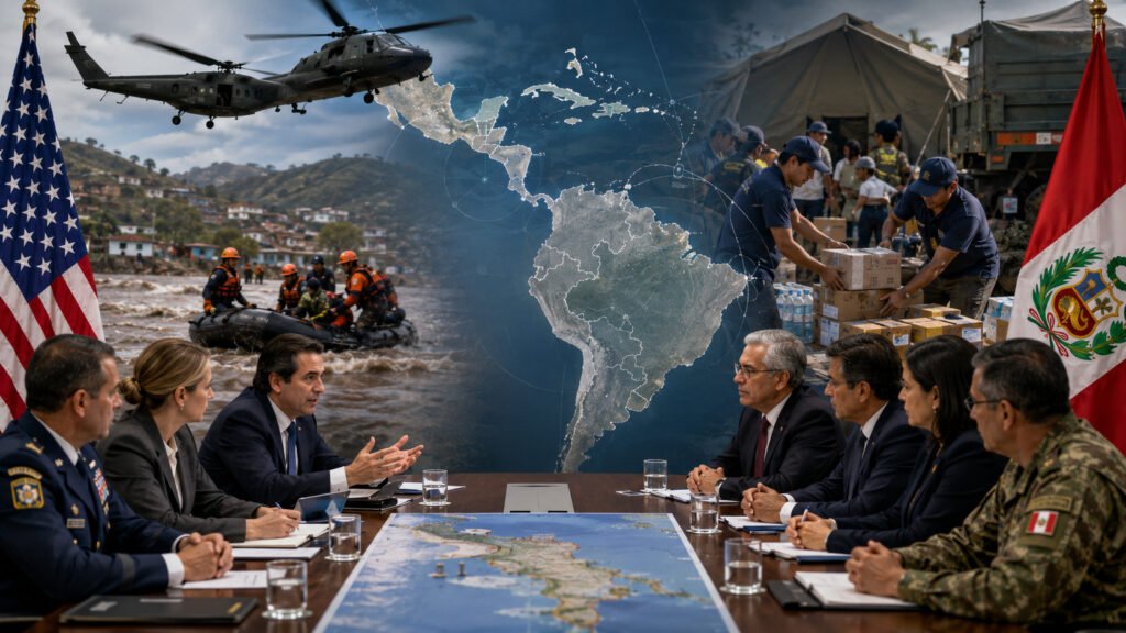 Perú y Estados Unidos fortalecen la preparación y respuesta ante desastres en Latinoamérica y el Caribe.