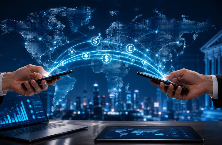 Pagos transfronterizos globales evolucionan hacia plataformas financieras integradas con inteligencia artificial y nuevas tecnologías de pago.